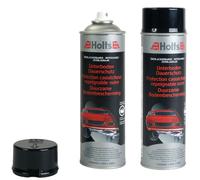 2x Set Holts Protezione Pavimento Spray - Può Caucciù Nero Corrosione Auto
