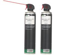 2x Set KOKA Druckluftspray 6 BAR Druckluft-Reiniger + Tubetti Lattina