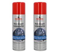 2x Set Nigrin Mos2 Graphit-Spray Lubrificante Hybrid Olio Penetrante Öl-spray