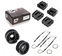 2x Set Riparazione Alzacristalli Anteriore L+R per Mercedes Benz Classe C W204