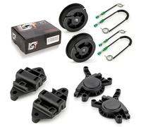 2x Set Riparazione Alzacristalli Anteriore Sinistra Dx per Peugeot 306 Cabrio