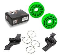 2x Set Riparazione Alzacristalli Anteriore Sinistra + Dx per Peugeot 508 Nuovo