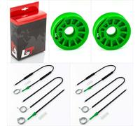 2x Set Riparazione Alzacristalli Anteriore Sinistro Destro per BMW 3ER E46