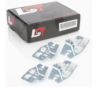 2x Set Riparazione Alzacristalli Metallo Autista Diapositiva Vl / VR per BMW E46