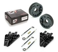 2x Set Riparazione Alzacristalli Posteriore Sinistra + Destra per Alfa Romeo 159