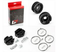 2x Set Riparazione Alzacristalli Posteriore Sinistra + Dx per Mercedes Classe E
