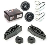 2x Set Riparazione Alzacristalli Posteriore Sinistra + + Dx per Peugeot 206 Cc