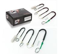 2x Set Riparazione Alzacristalli Seilzug Set Anteriore L+R per Mercedes CLS C219