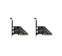 2X SFF 8611 e 8612 Scheda Adattatore PCie 4.0 X8 per Oculink Supporta La Conversione Della Scheda di Espansione A 2 Porte SFF-8639 U.2 SSD
