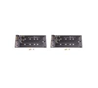 2X SFF-8654 8I Split Card X8 un VROC Dual NVMe M.2 NGFF un Slimline NVME PCIe SSD Adattatore per Scheda Madre