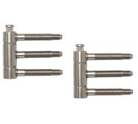 2x SFS Intec Einbohren Band Nastro per Porta 18 MM Battente 3-teilig Acciaio Set