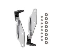 2x Sgancio Rapido Cappuccio Cerniera Cofano Attacco Easy Installazione Accessori
