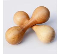 2x Shaker musicale professionale per lo sviluppo a doppia testa Sand Hammer