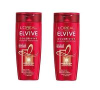 2x Shampoo Elvive Color Vive 400ml Capelli Colorati Protezione Colore