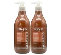 2x Shampoo Nutriente ARGAN Per Capelli Secchi e Disidratati. Con Oli Di Argan e Macadamia, Formula Professionale Con Acido Ialuronico 500ml