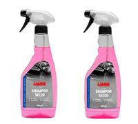 2x Shampoo Secco 500ml Auto e Moto LAvaggio Pulizia Neutra e Brillantezza Extra