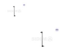 2X SIDEM Barra Stabilizzatrice Esterno Anteriore Per Fiat Panda 169 169