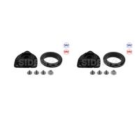 2x SIDEM Kit di Riparazione Supporto Ammortizzatore a Molla Asse per Renault