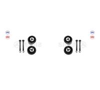 2x SIDEM Supporto Corpo Assale Anteriore Posteriore per VW Golf IV 1J1 1.4