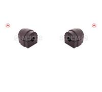 2x SIDEM Supporto Stabilizzatore Posteriore Sinistra Destra per Opel Corsa D S07