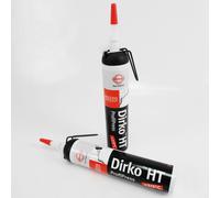 2x Sigillante Dirko HT Nero 200ml 471.501 Sigillante Motore