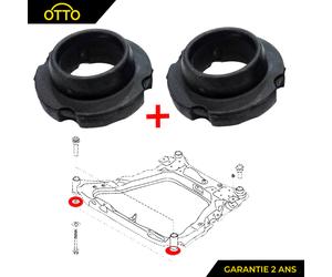 2X SILENT BLOC BERCEAU MOTORE ANTERIORE PER RENAULT KOLEOS I 2.0 DCI 54400JY20A