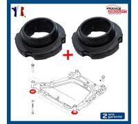 2x Silent Blocco Culla Motore Anteriore Per Juke Leak Qashqai Koleos -