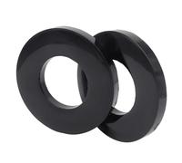 2X Silenziatore Boccola In Gomma Ammortizzatori Universale Anteriore Puntone Montaggio A Torre Sospensione Cuscinetto Ammortizzante Rondella Su Urti (Color : Black)