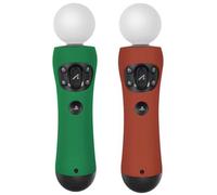 2x Silicone Skin Custodia-Protettiva per Sony Ps Move Motion VR Controllore PS3