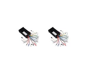 2X Sine Wave 500W 36V/48V/60V/72V 30A Three-Mode Silent Brushless Motor Controller for E-Bikes