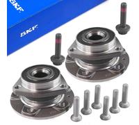 2x SKF Cuscinetto Set 3 Fori di Montaggio per VW Caddy Golf Passat Audi Seat