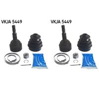 2X SKF Giunto Anteriore Radiale Per Opel Meriva B