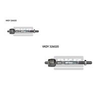 2x SKF Giunto Assiale Tirante Testa Anteriore per Dacia Logan MCV 1.6 16V