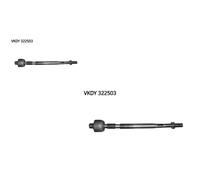 2x SKF Giunto Assiale Tirante Testa Anteriore per Fiat Strada Pick-Up 1.3