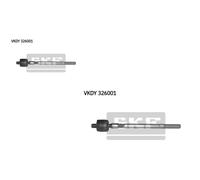 2x SKF Giunto Assiale Tirante Testa Anteriore per Renault Clio II 1.2 Gpl