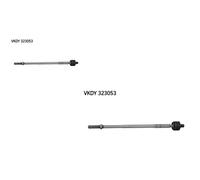 2x SKF Giunto Assiale Tirante Testa Tirante Anteriore per Citroën DS5 DS RCZ