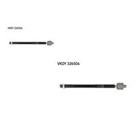 2x SKF Giunto Assiale Tirante Testa Tirante Anteriore per Volvo XC60 D4 D5 AWD