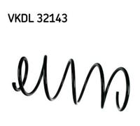 2x SKF Molla Anteriore per Alfa Romeo Ragno 916S_2.0 T.Spark 16V