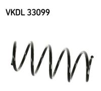 2x SKF Molla Anteriore per Opel Corsa C F08 F68 Scatola W5L