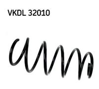 2X SKF Molla Della Sospensione Anteriore Adatta Per Alfa Romeo Mito 955 955