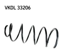 2X SKF Molla Della Sospensione Anteriore Adatta Per Citroën C4 I LC Coupe LA