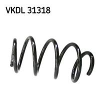 2X SKF Molla Della Sospensione Anteriore Adatta Per Seat Leon 1P1