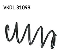 2X SKF Molla Della Sospensione Anteriore Adatta Per VW Tiguan 5N