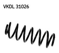 2X SKF Molla Della Sospensione Posteriore Adatta Per Audi A3 8P1