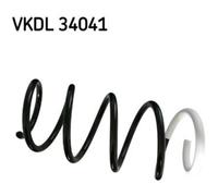 2X SKF Molla Della Sospensione Posteriore Adatta Per Ford B-Max JK