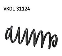 2X SKF Molla Della Sospensione Posteriore Per VW Tiguan 5N Passat Variant 365