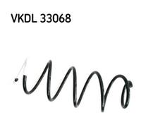 SKF Molla Ammortizzatore Anteriore Adatta Per Citroën C2 JM_