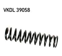 2x SKF Molla di Sospensione Frontale per Mercedes-Benz Coupé C124 Saloon W124
