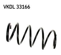 2x SKF Molla di Sospensione Frontale per Renault Scénic II JM0/1_ Gran