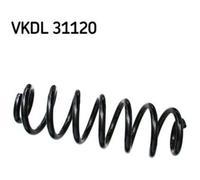 2x SKF Molla di Sospensione Posteriore per VW Touran 1T1 1T2 1T3 Tiguan 5N_357